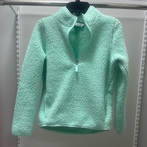 Dick’s Sporting Goods Frosted Mint 1/2-Zip Sherpa (OH) - Picture 1 of 7